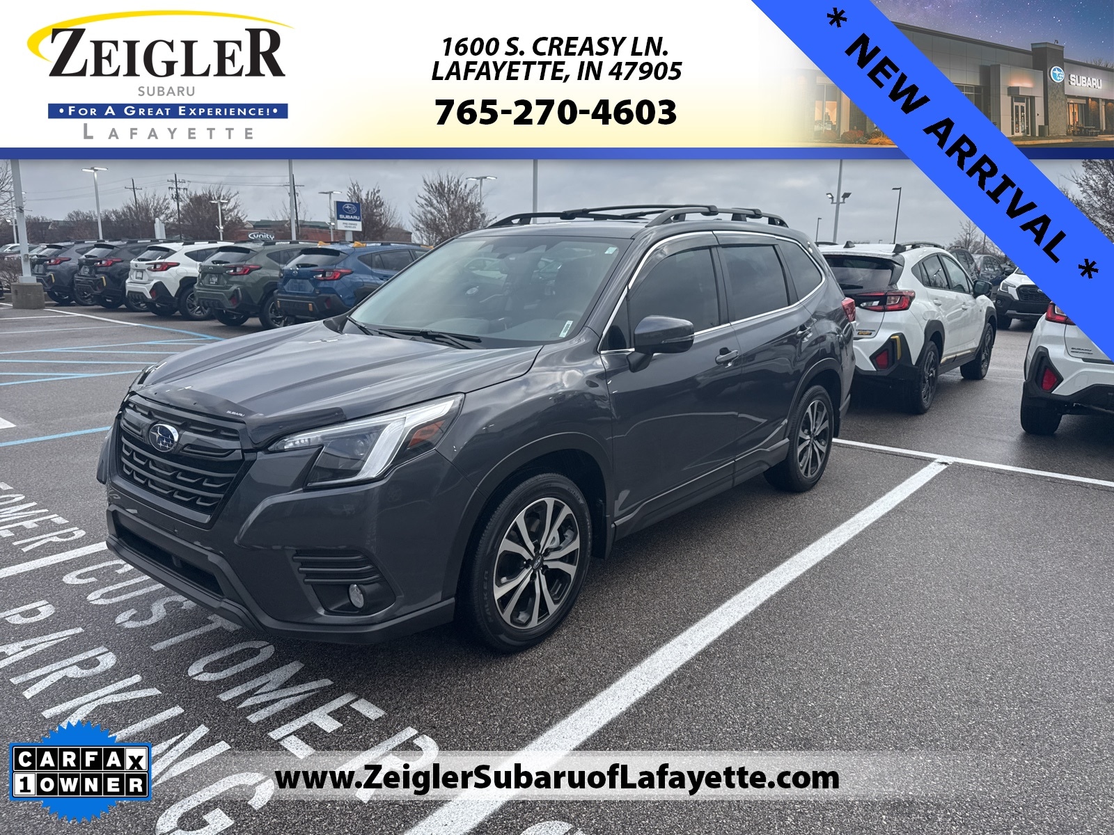 Used 2023 Subaru Forester Limited
